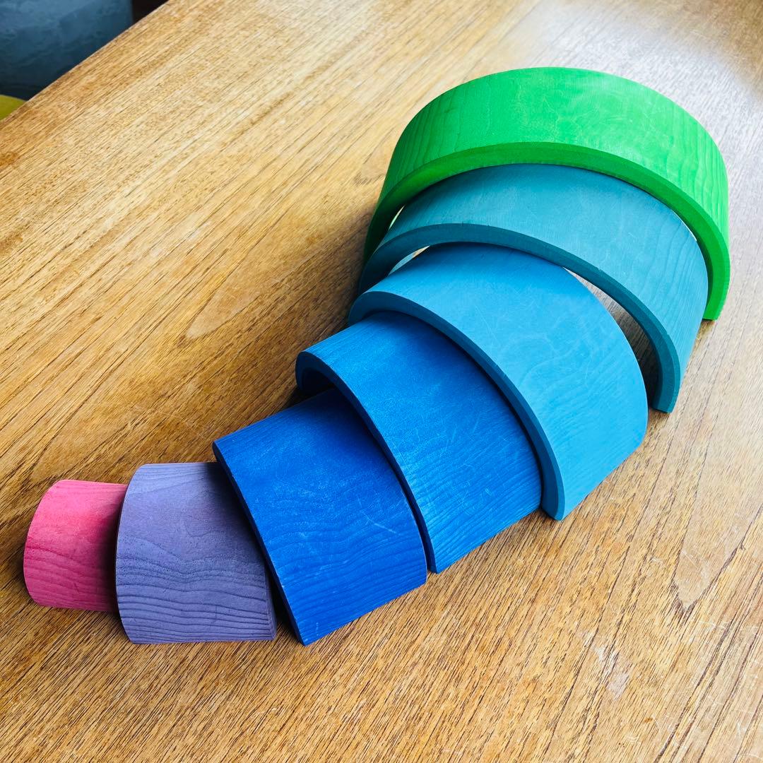 グリムス　アーチレインボー　ラージ　大　知育玩具
