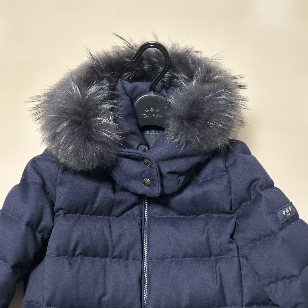 TATRAS ラヴィアナ ダウンコート ウール レディース ダークネイビー03