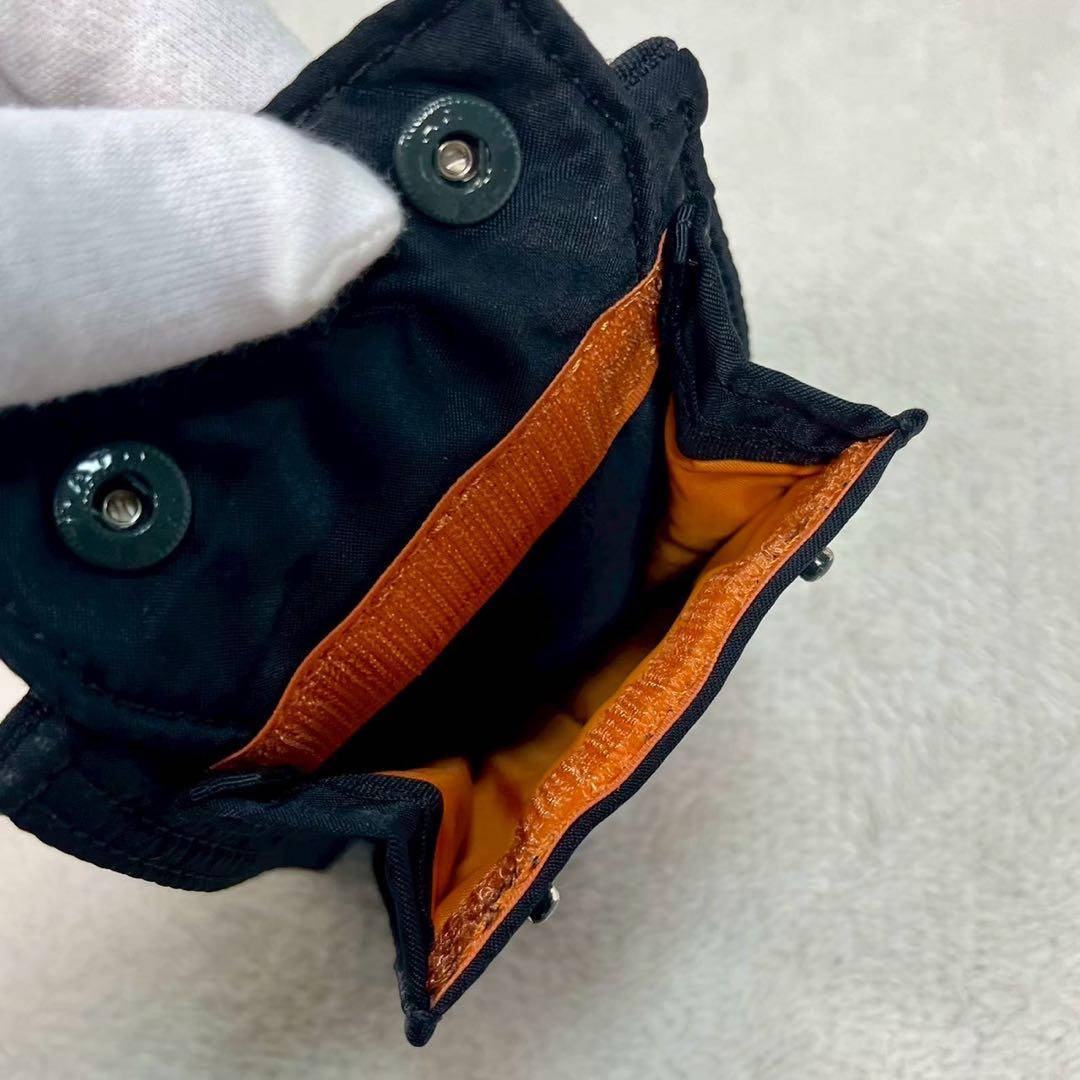【未使用級✨】PORTER 　タンカー　二つ折り財布　コンパクトウォレット　ミニ