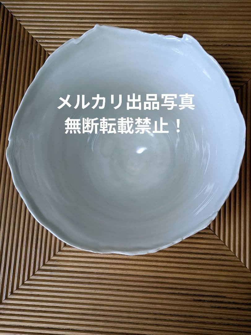 作家　生井講蔵 作　青白磁　深鉢　大深鉢