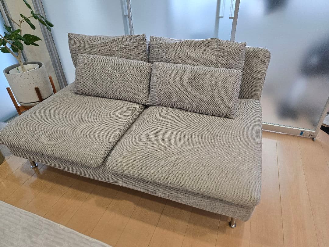 IKEA ソーデルハムン　3人掛け　コンパクトソファ