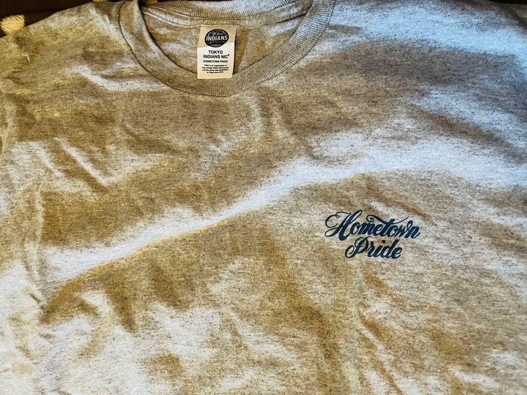 東京インディアンズロンT・グレー新品