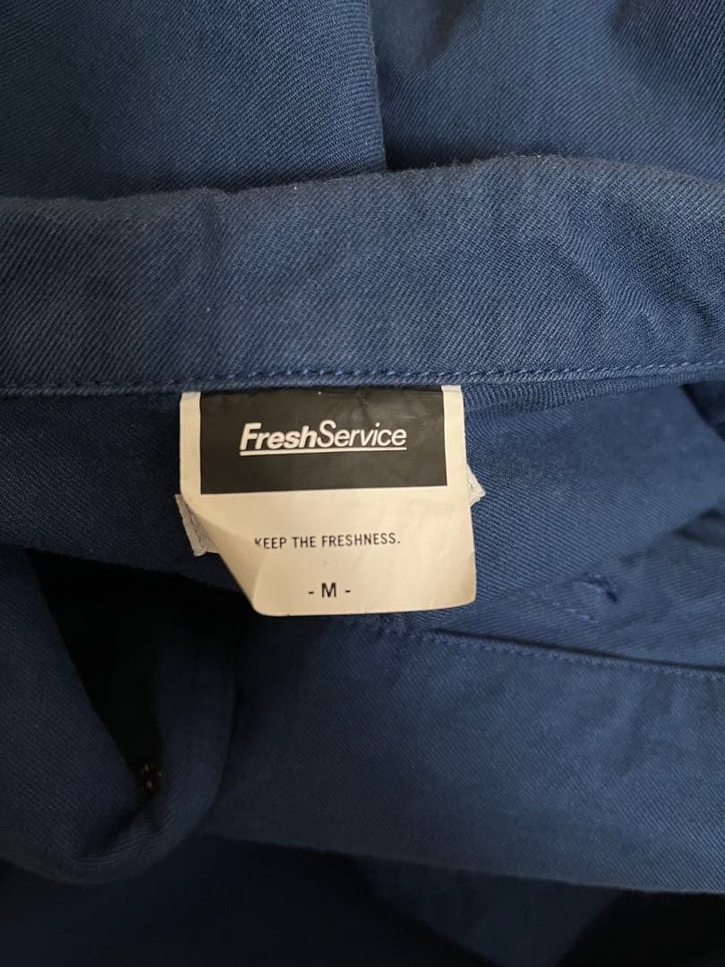 Fresh Service ルーマーファブリックショップコート サイズM