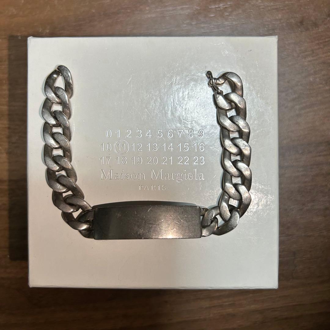 Maison Margiela マルジェラチェーンIDブレスレット/サイズ4