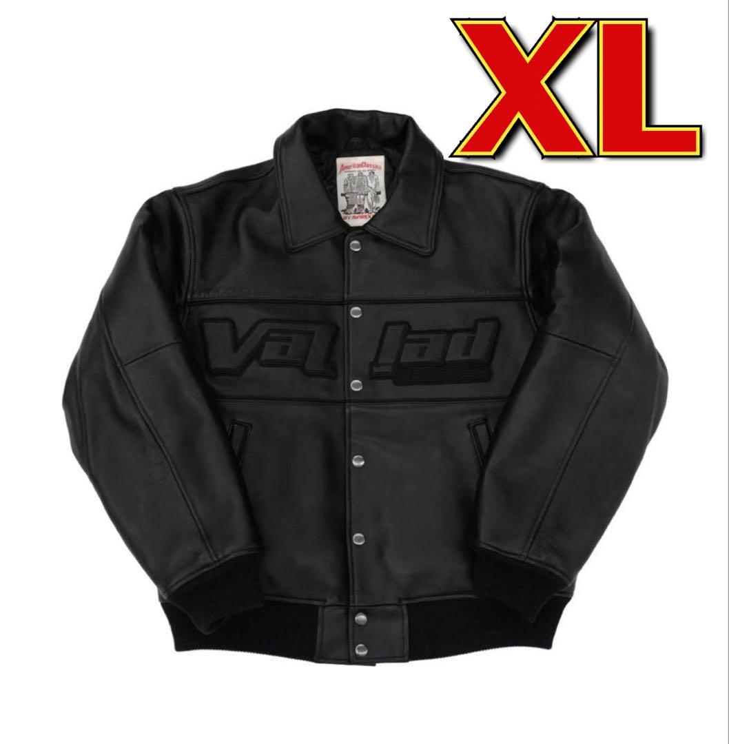 ジャケット・アウター AVIREX VALLAD VARSITY LEATHER JACKET M