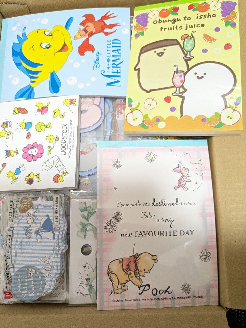 メモ帳　シール大量ぼっくすA　８０サイズ