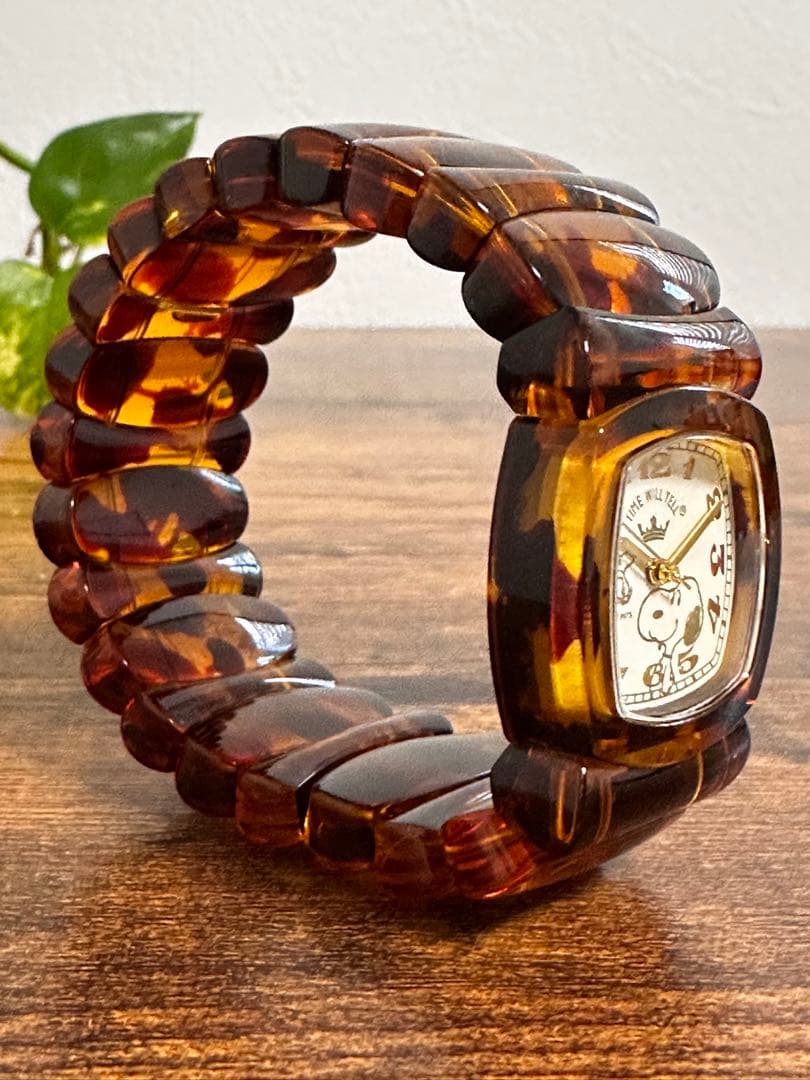 Time Will Tell NEWYORK スヌーピー 腕時計