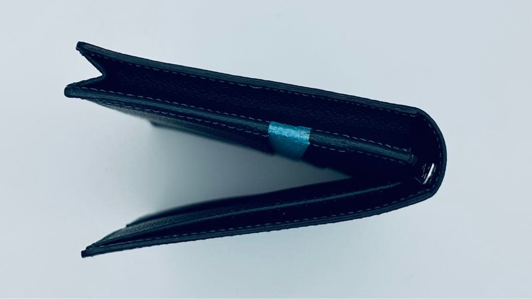 博庵 HIROAN レザー 長財布　青
