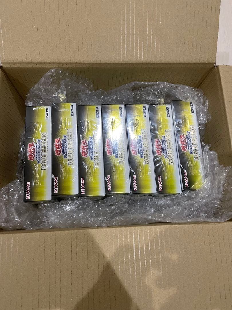 遊戯王OCG　ドゥーム・オブ・ディメンションズ 7BOXセット シュリンク付