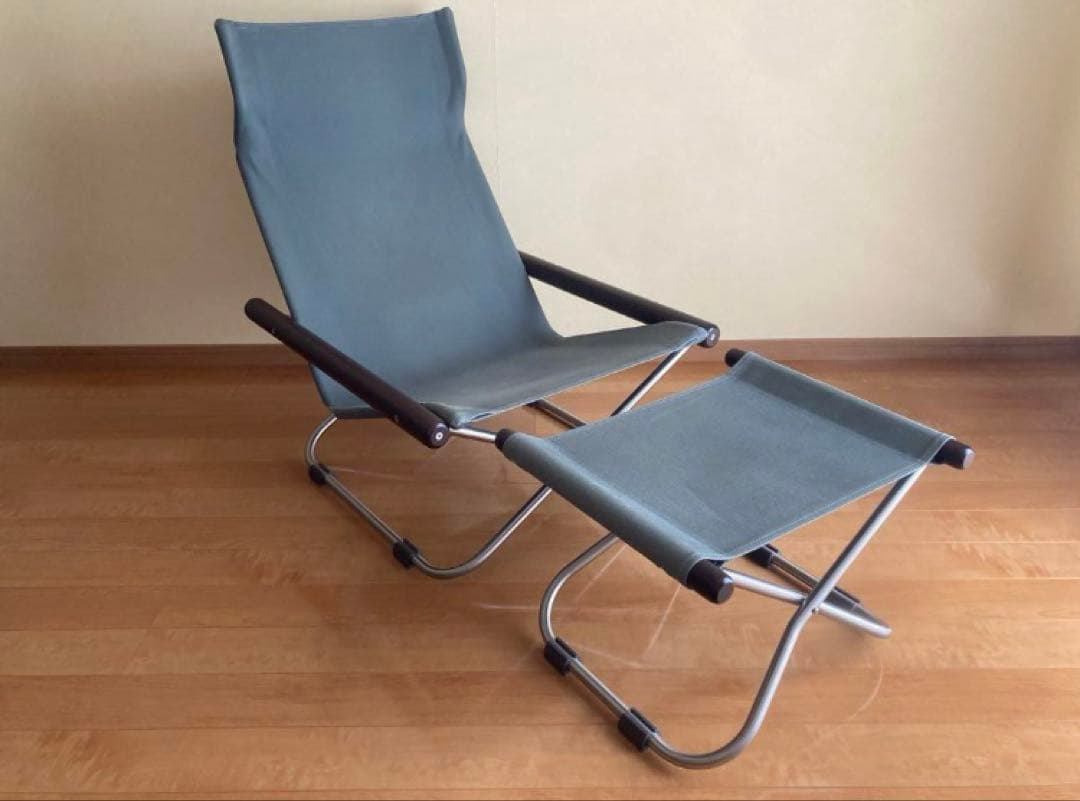 （りんご）ニーチェアエックス ダークブラウン／グレー