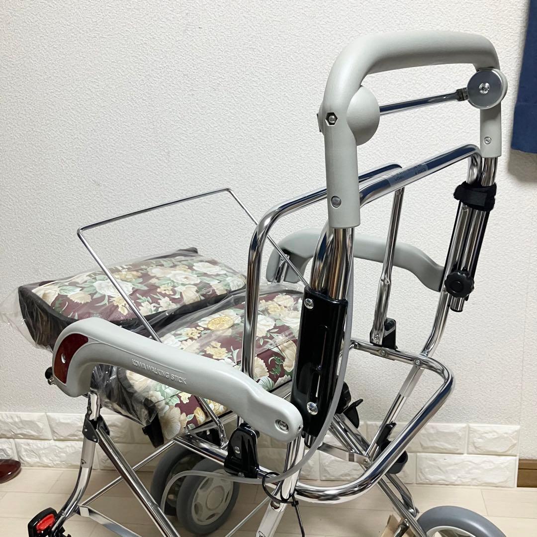 【未使用】幸和製作所 ウォーキングステッキ シルバーカー