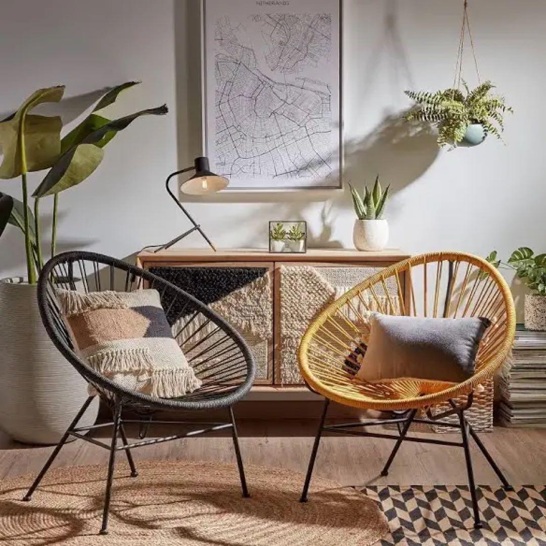 ガーデンチェア 椅子 デッキチェア アカプルコ風 アウトドア かわいい おしゃれ