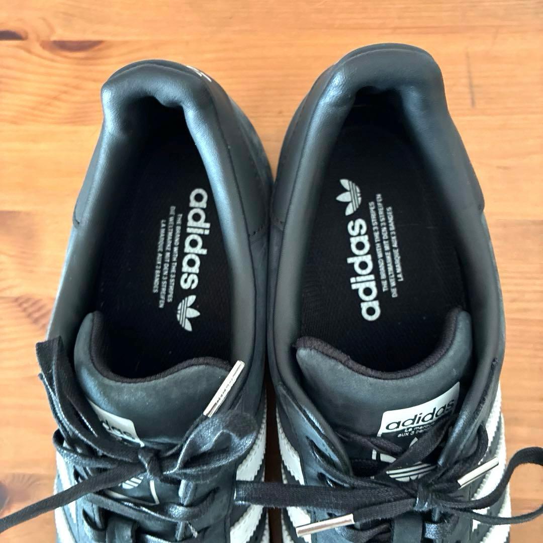 【美品 極上の質感】アディダス スーパースター マットブラックABC限定