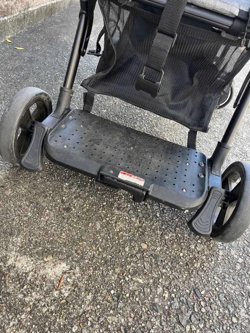 KATOJI ベビーカー 2-Seater 2シーター（グレー）