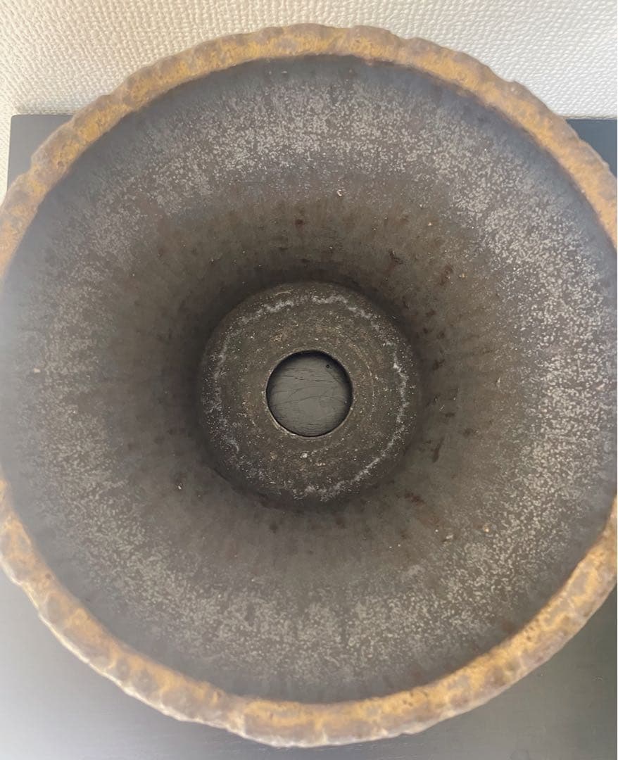 h*e様 細川政己 y鉢 大鉢　陶器鉢　中古品