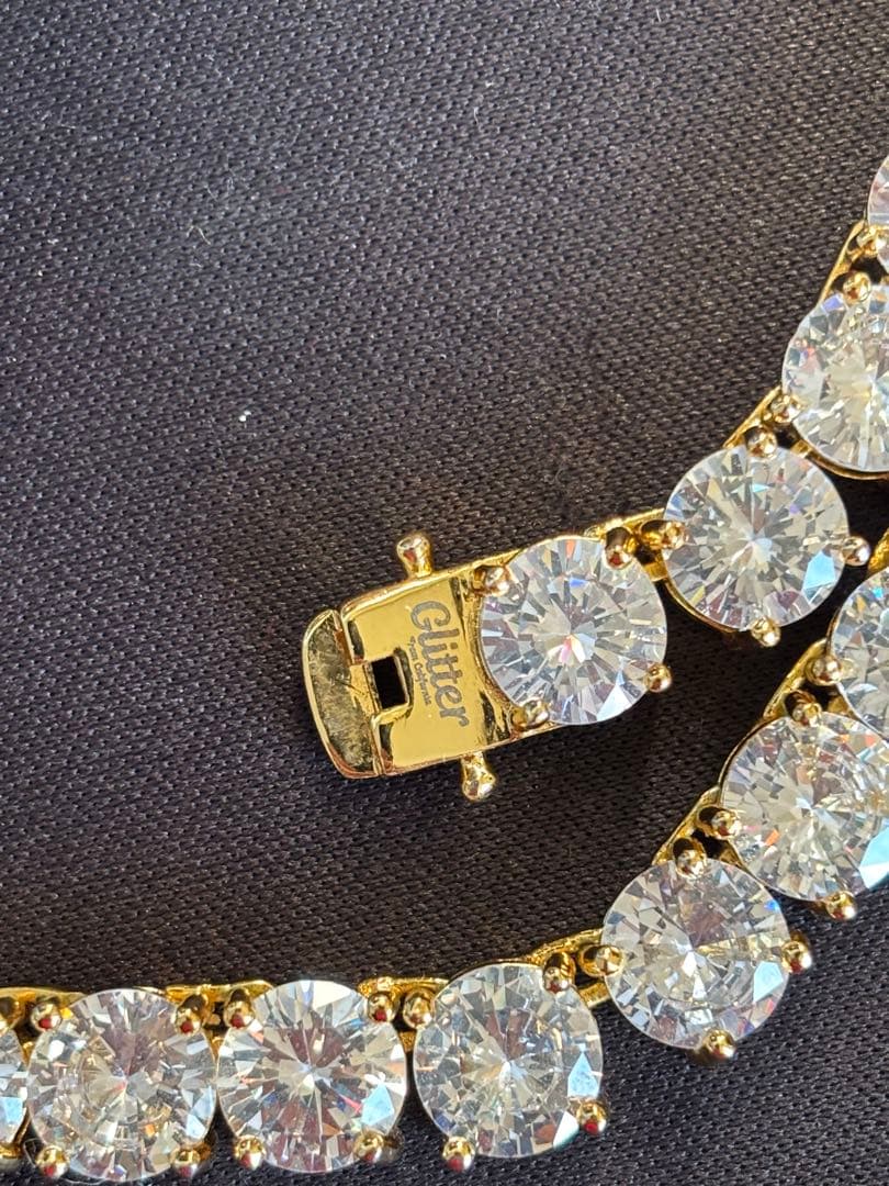 アクセサリー Glitter Luxury Tennis Necklace