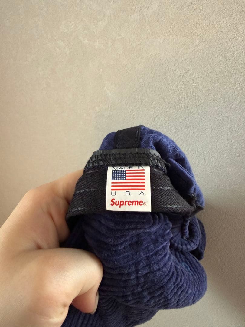 Supreme シュプリーム　コーデュロイキャップ
