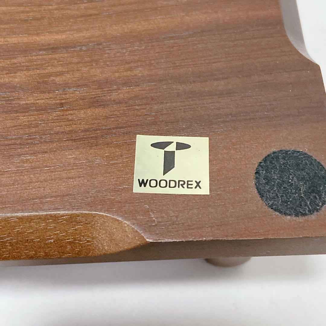 マホガニー製　デスクオーガナイザー　未使用　木製　印鑑　メモ　ペン立て