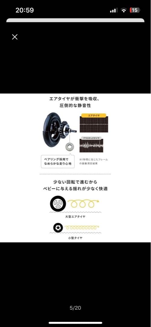 AIRBUGGY エアバギー　ココブレーキ　フロムバースH