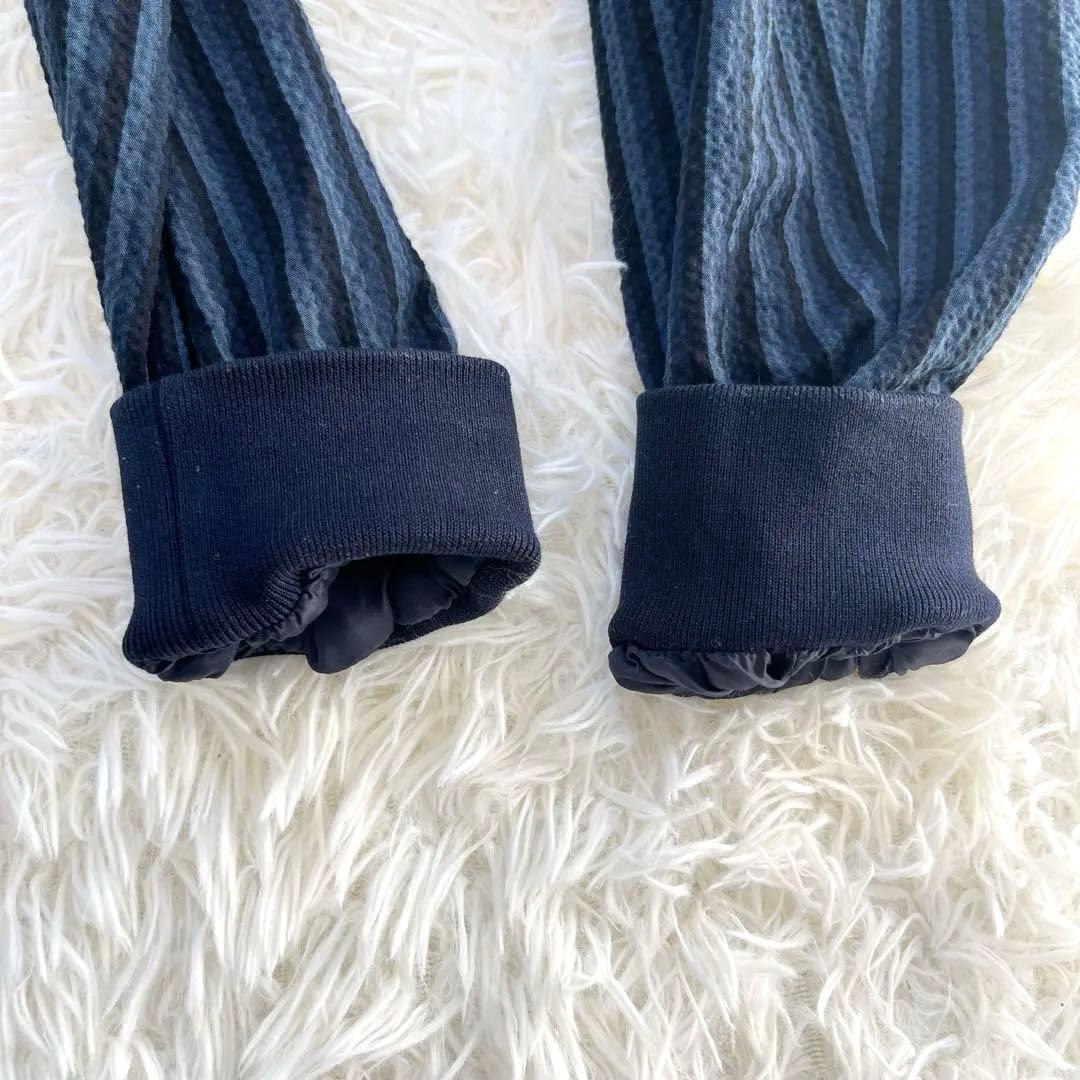 メゾンキツネ STRIPES SEERSUCKER TEDDY サイズM