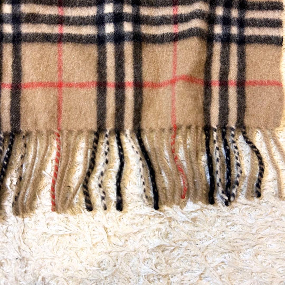 極美品✨️カシミヤ 100% BURBERRY ノバチェック マフラー ストール