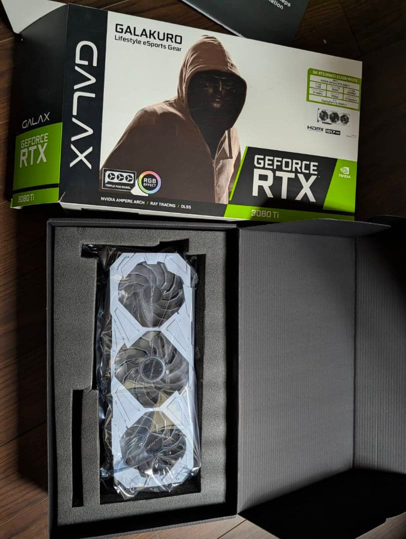 グラフィックボード・グラボ・ビデオカード GALAKURO GeForce RTX 3080 Ti