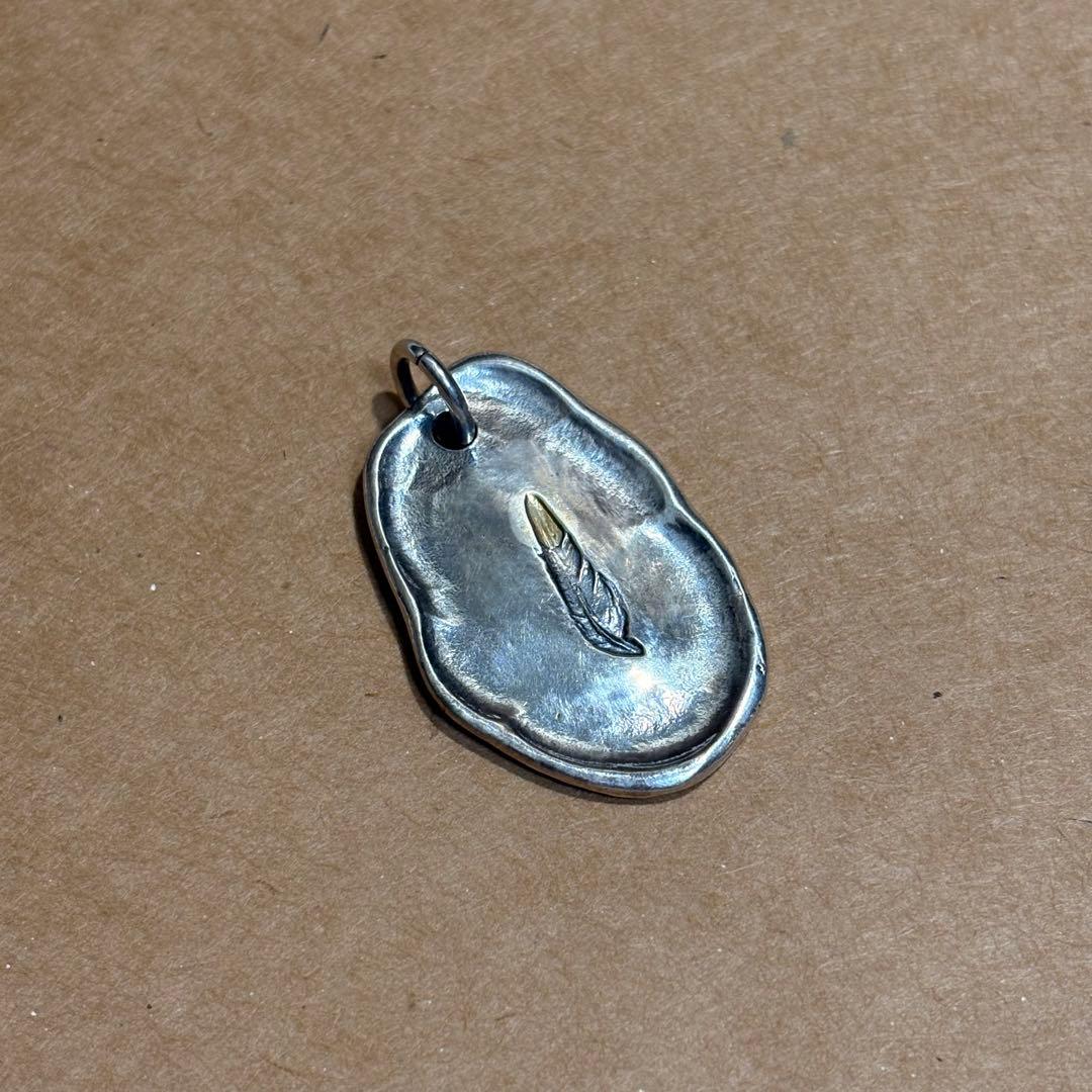 LARYY SMITH ラリースミス カゼキリメタル シルバーメタル ペンダント