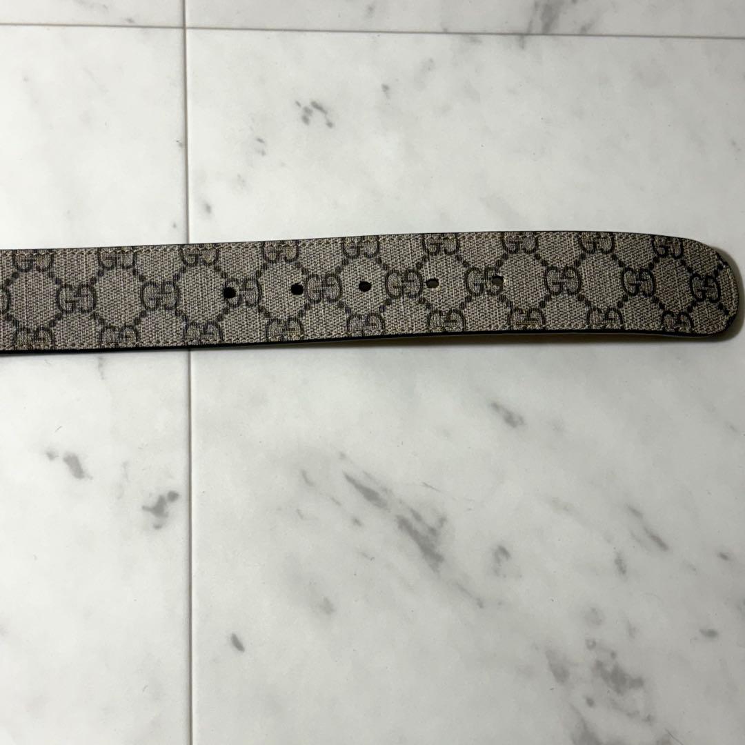 希少✨GUCCI グッチ ベルト スプリーム インターロッキング GG柄 PVC