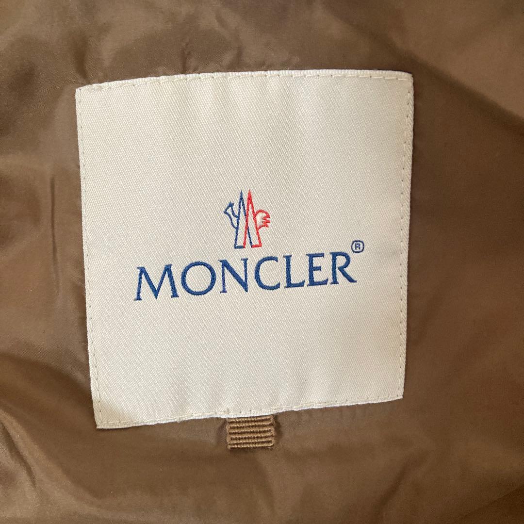 MONCLER チェック柄 ダウンベストレディースM