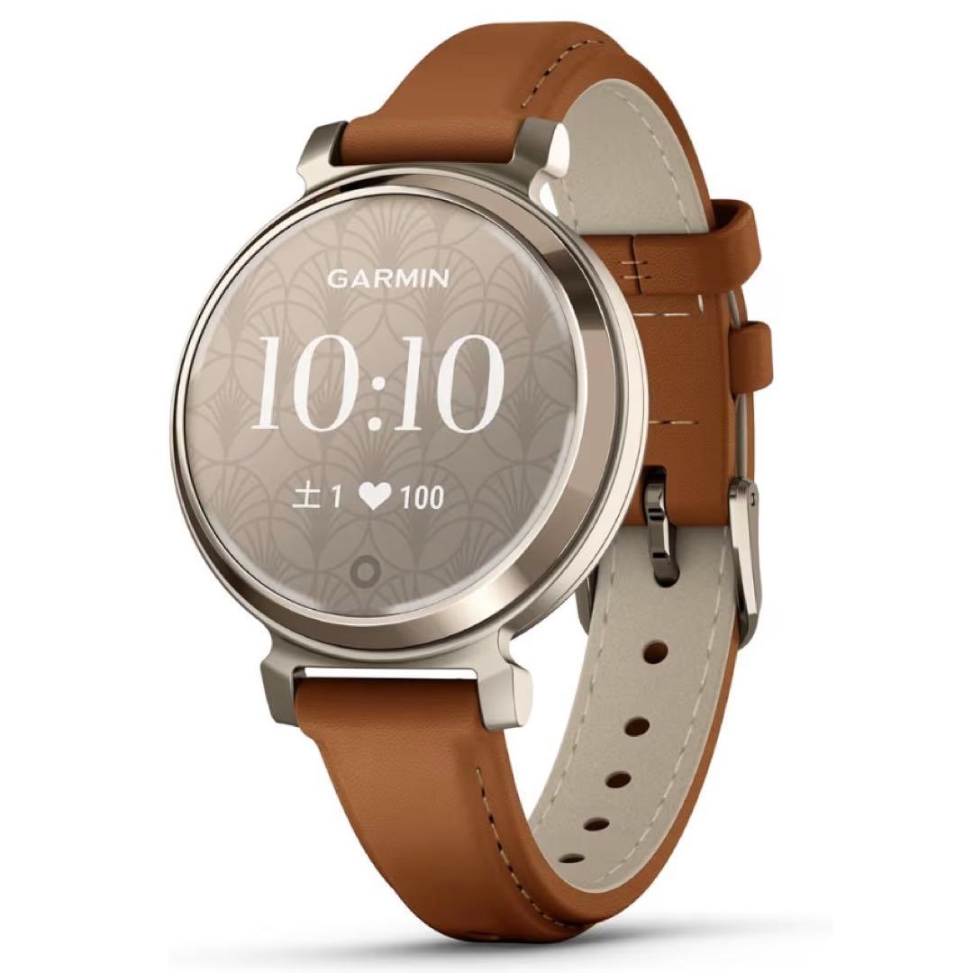 【美品】GARMIN Lily 2 Classic Tan Leather