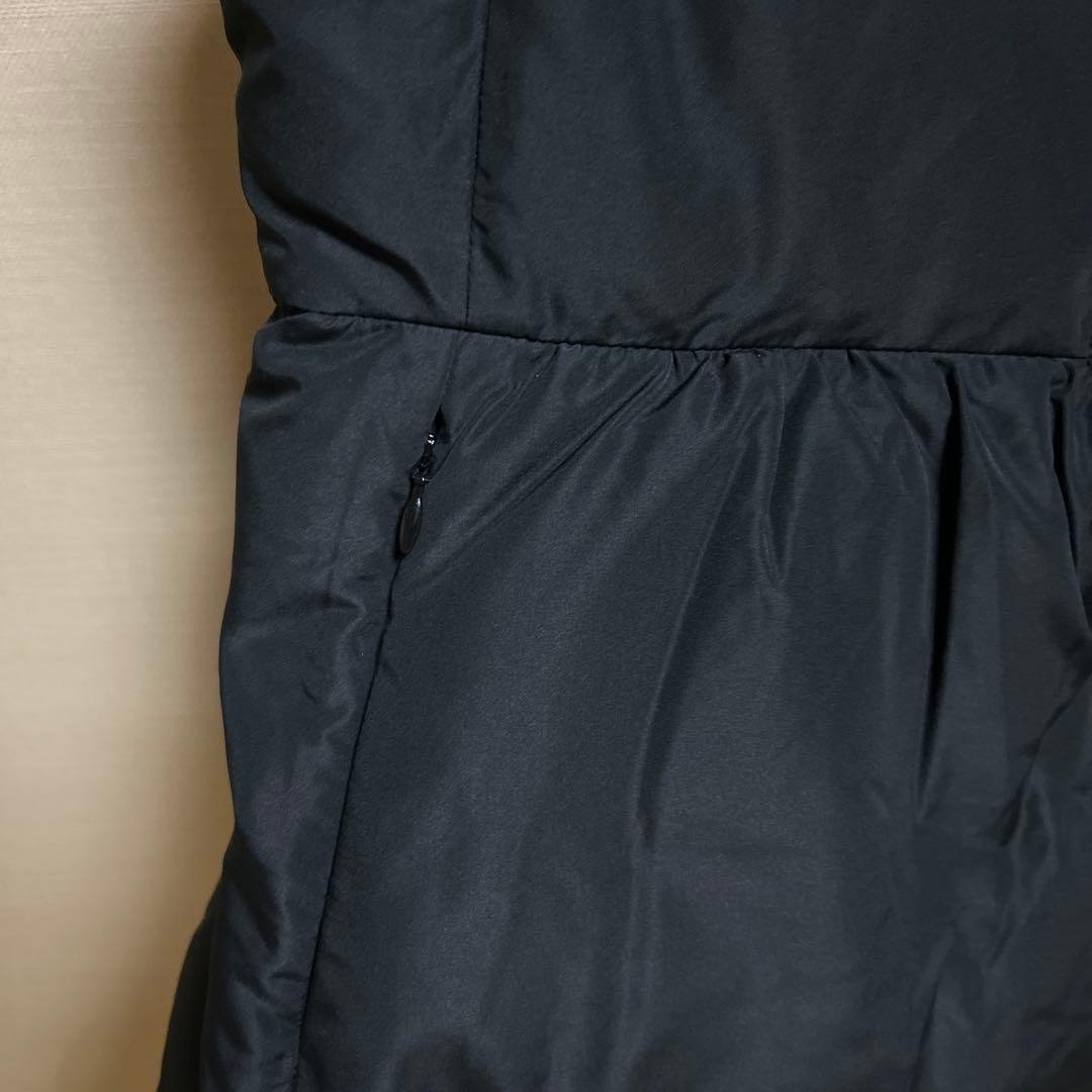 【GREEN DOWN/グリーンダウン】ペプラムダウンベスト