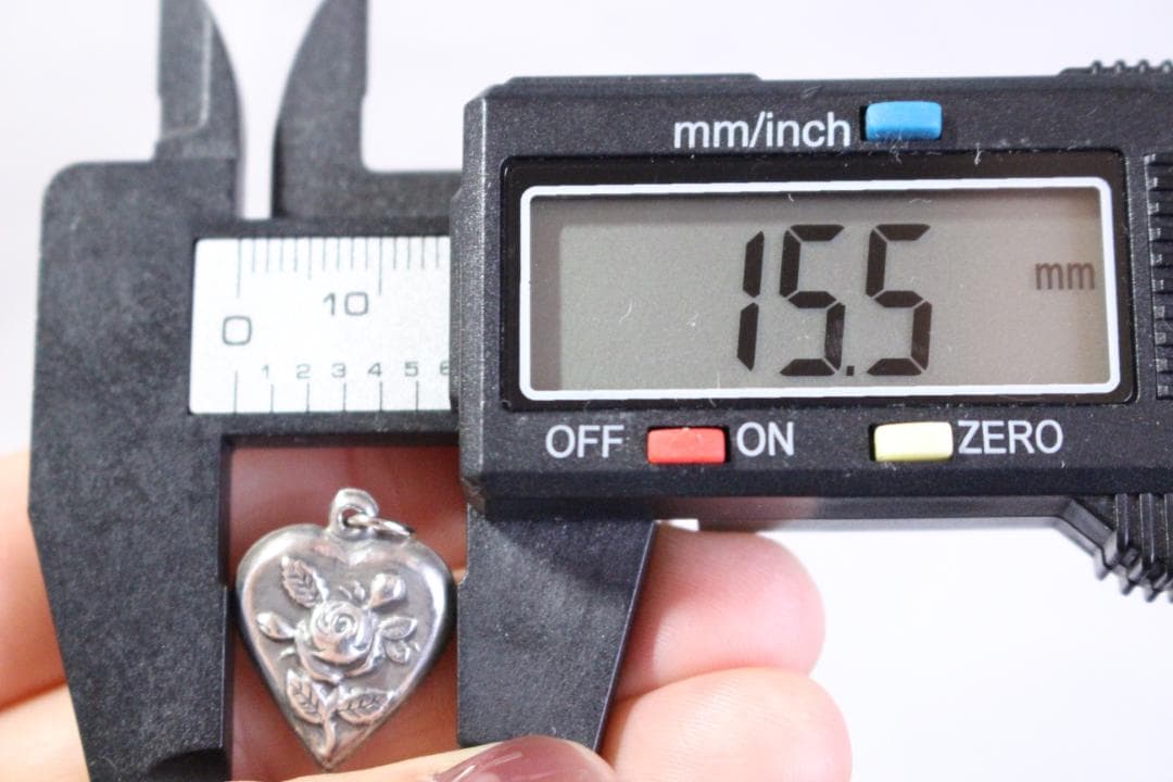 40s　スウィートハートジュエリー　WW2　ギフトに　ハート　バラ　ローズ　薔薇