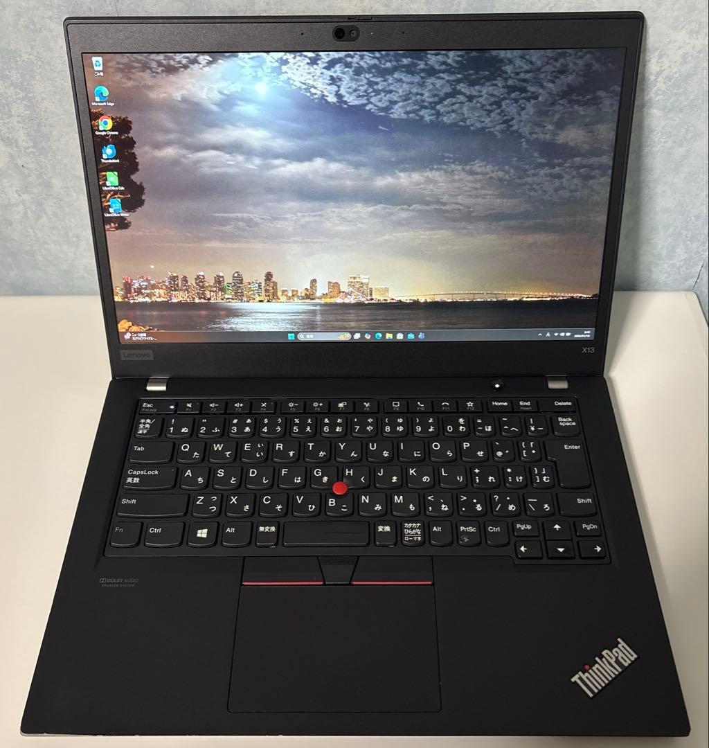 Lenovo ThinkPad X13⭐️インテルi5搭載✨バッテリー健康度89％