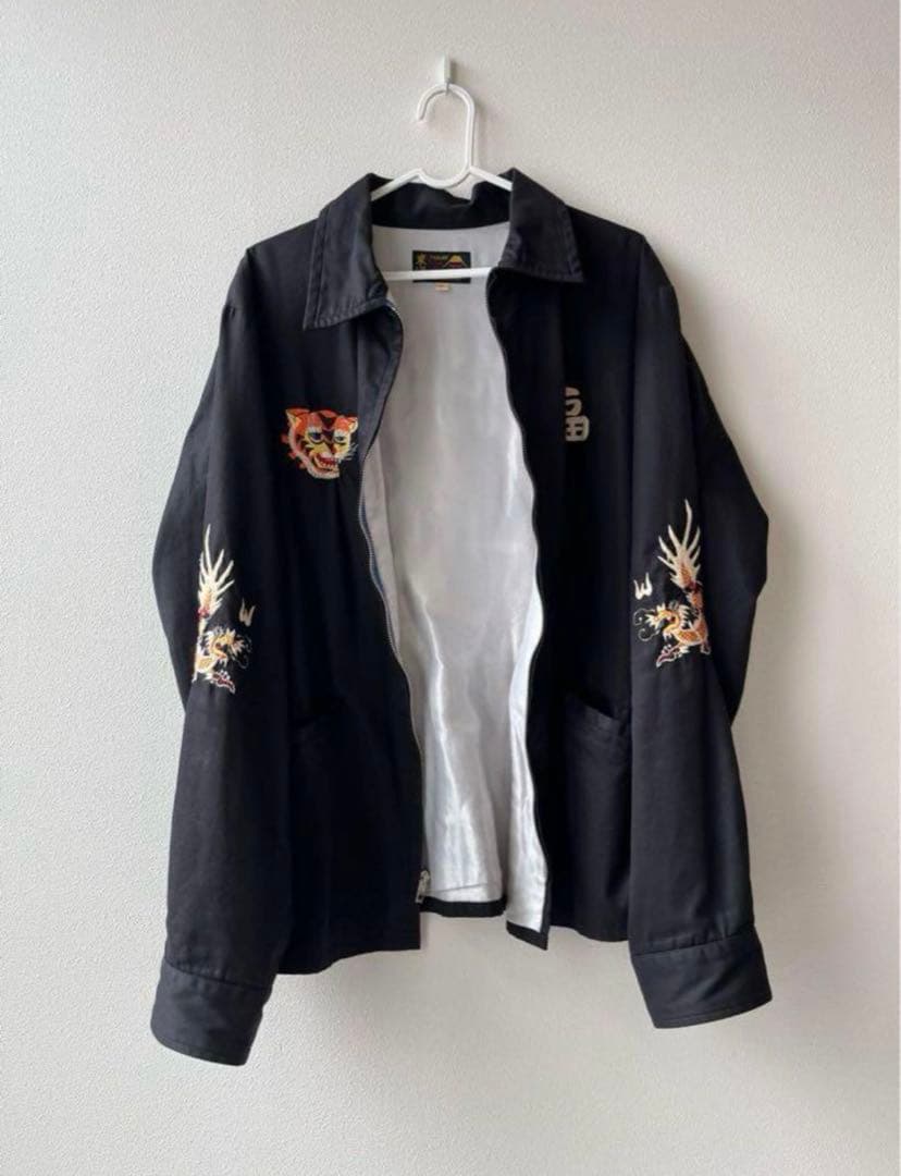 TAILOR TOYO テーラー東洋　L ベトジャン　スカジャン　黒　東洋