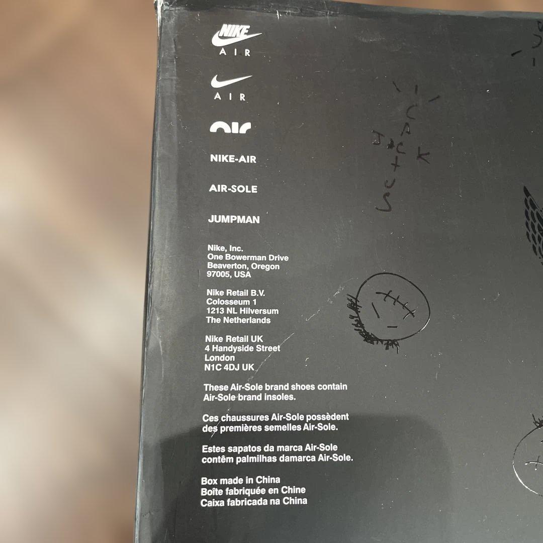 NIKE Travisブラックファントムスニーカー　26.5