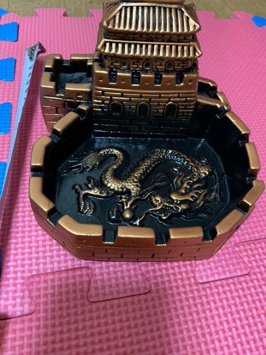 灰皿 おしゃれ灰皿 中華風灰皿 高級灰皿 万里長城