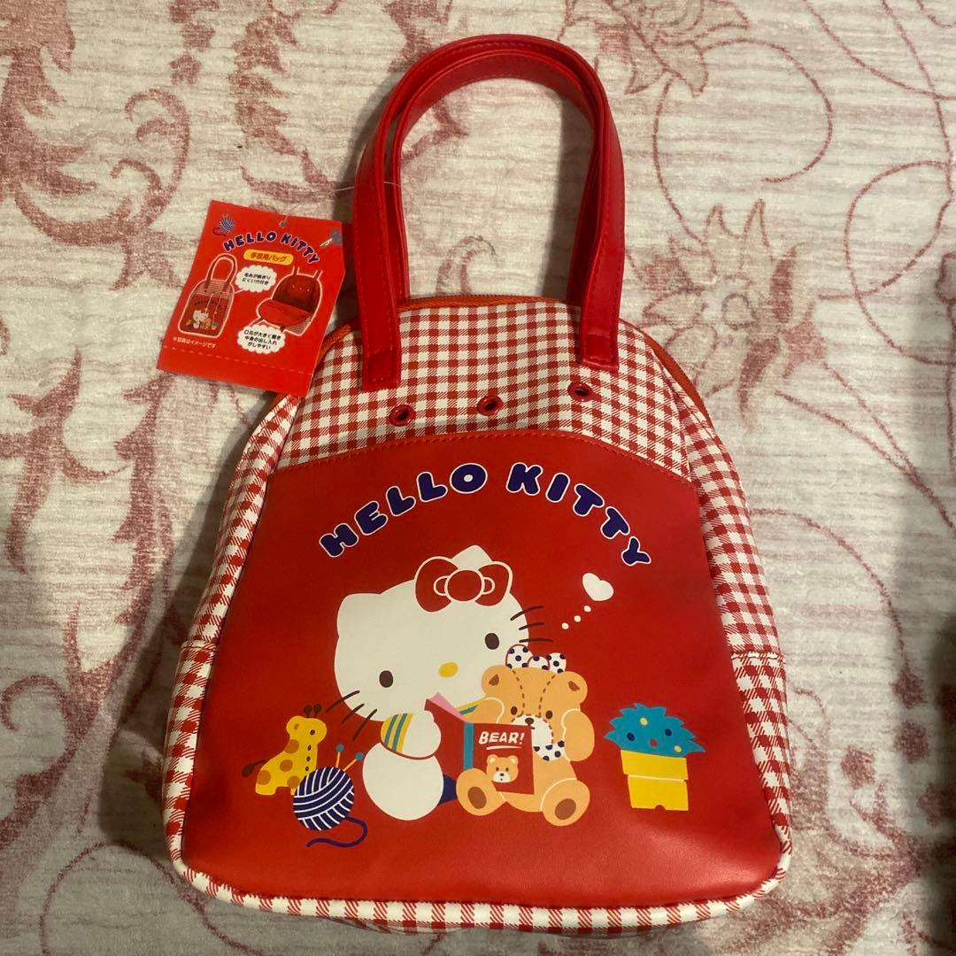 さんりお手芸部　手芸用品バック　新品　キティ　サンリオ