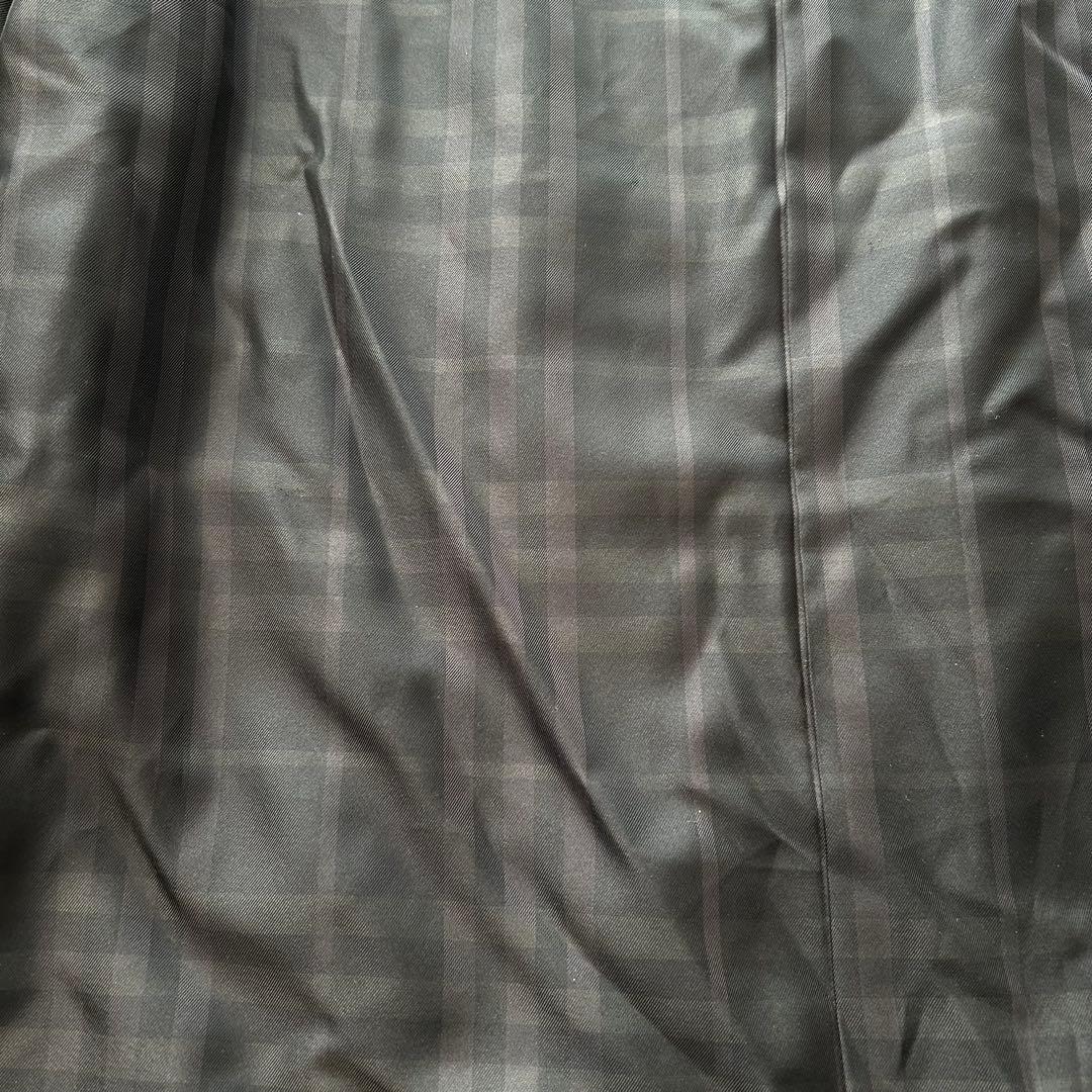 美品／L✨ バーバリーロンドン カシミヤ アンゴラ ステンカラーコート チェック