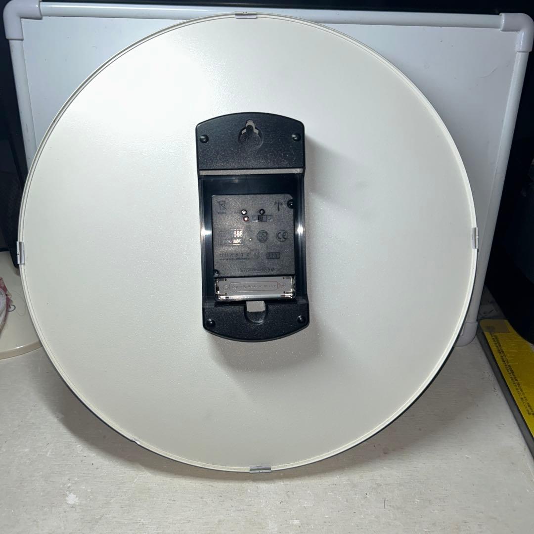 【レア】タカタレムノス カーサ カラ オレンジ スイープセコンド電波掛け時計