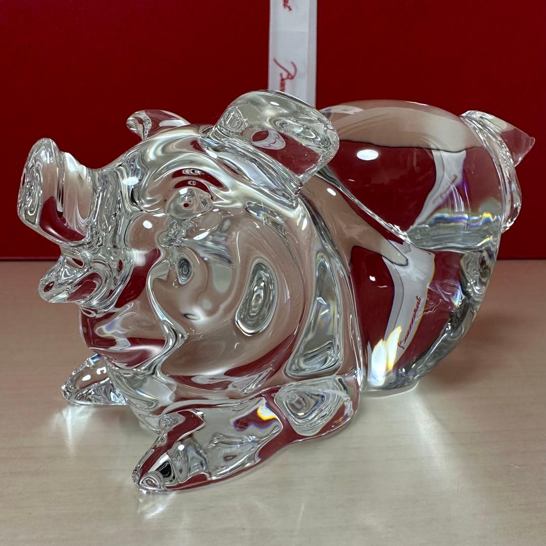 バカラ　ピッグ　オブジェ　大型　限定品　希少