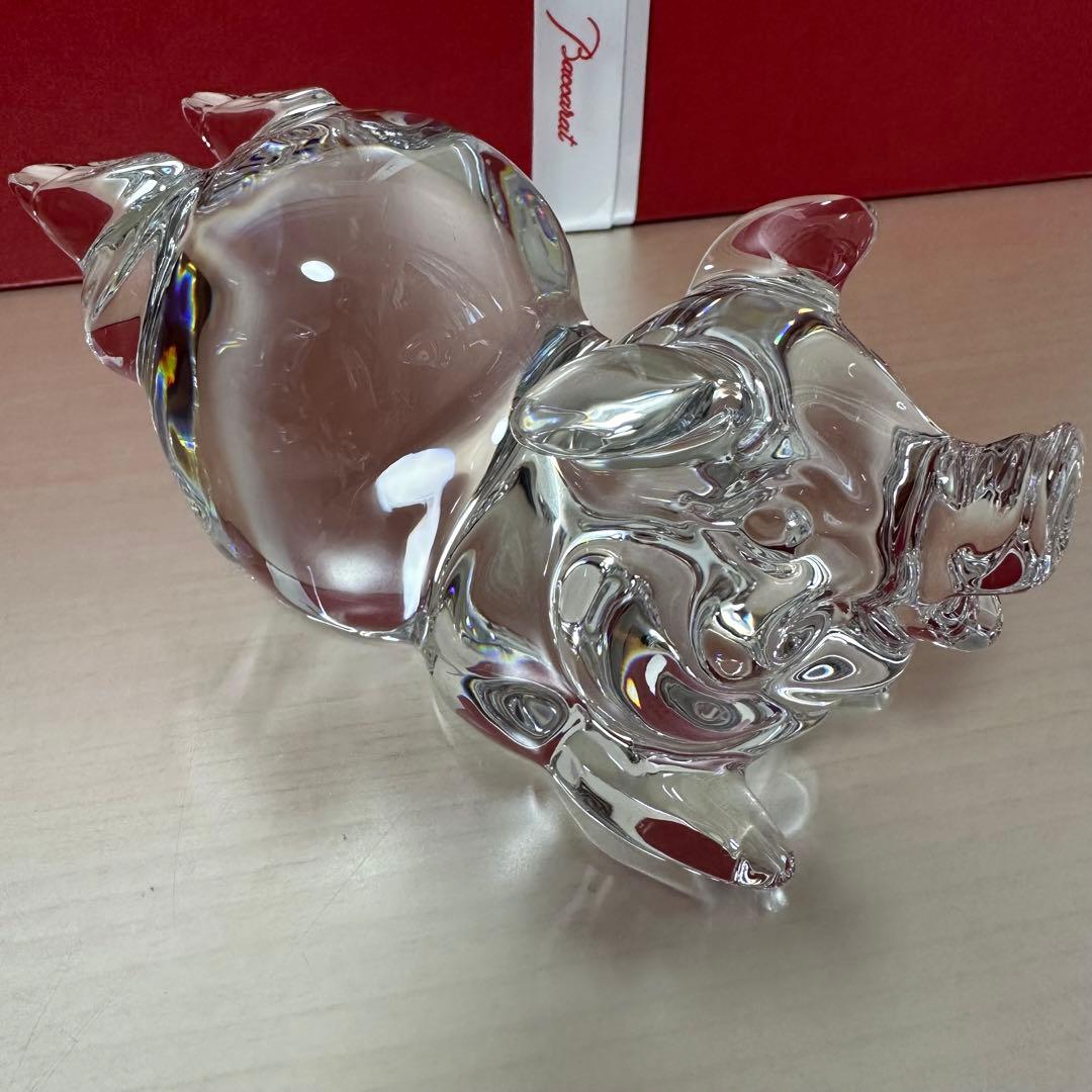 バカラ　ピッグ　オブジェ　大型　限定品　希少