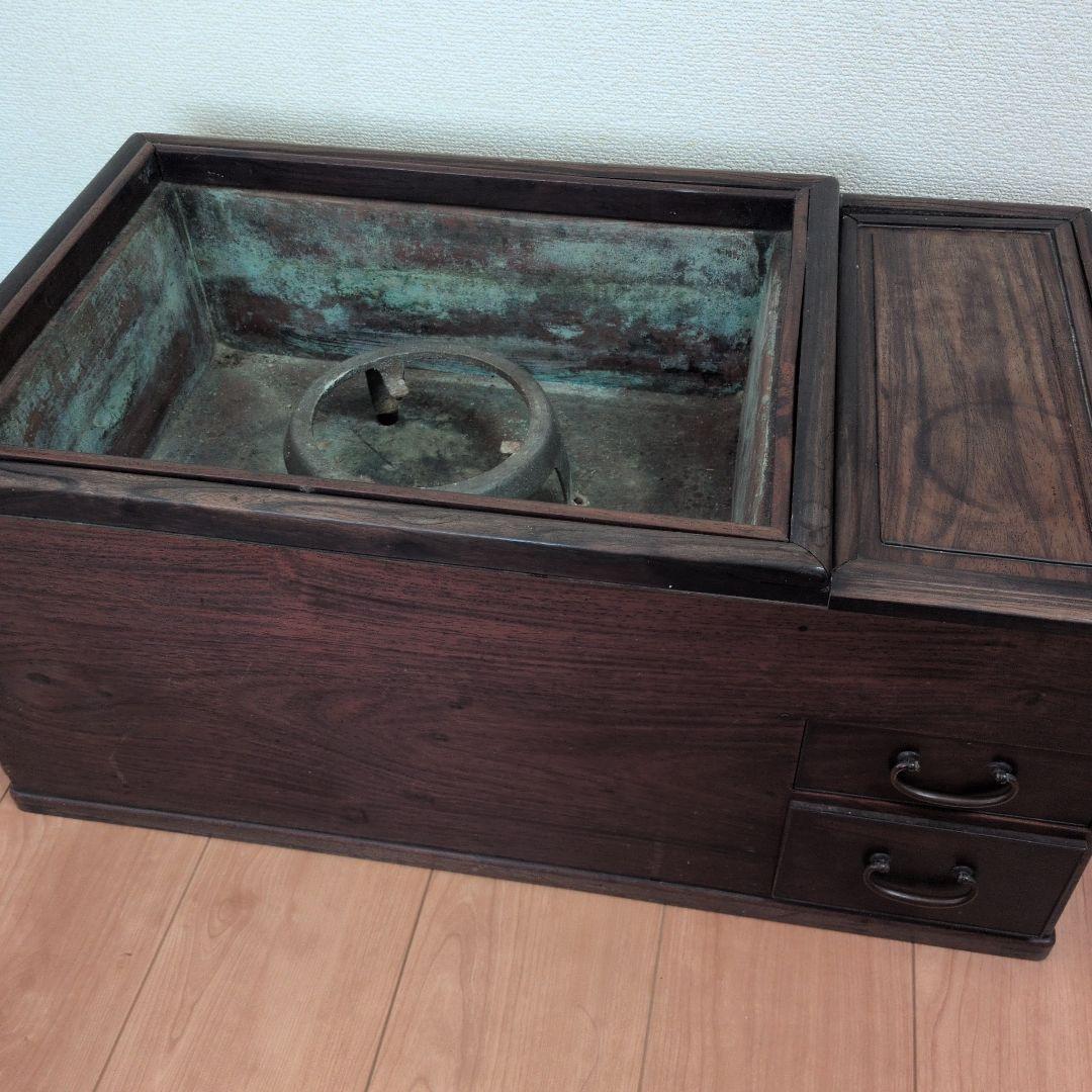 昭和初期の長火鉢