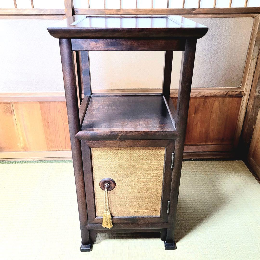 松本民芸家具 ミズメザクラ A型電話台