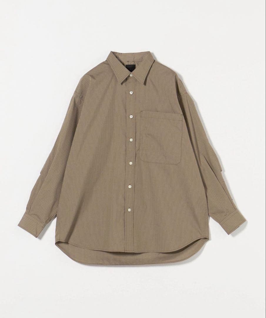 トップス daiwa pier39 TECH REGULAR STRIPE SHIRT
