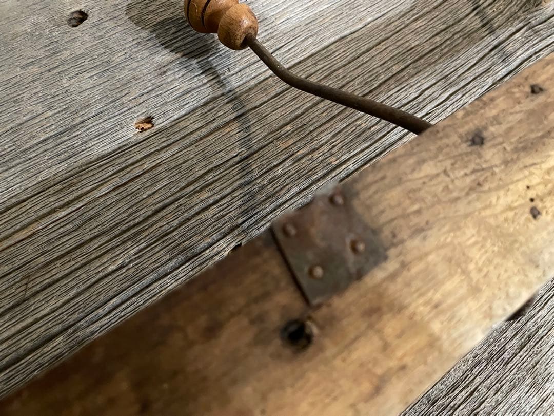 アンティーク 木製 壁掛け ウォールフック