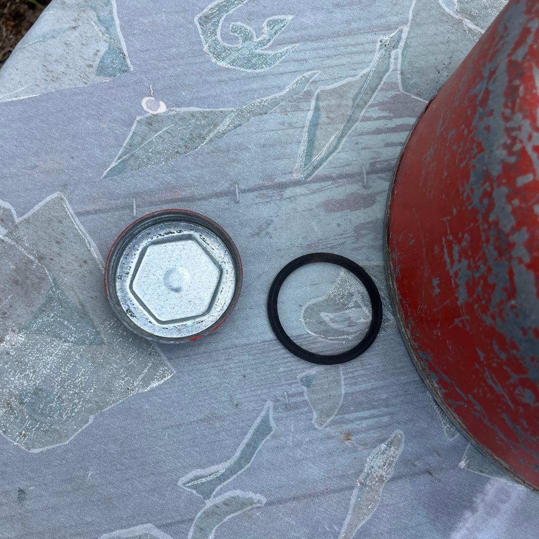 アンティーク　Eagle 2.5ガロンガス缶　亜鉛メッキ