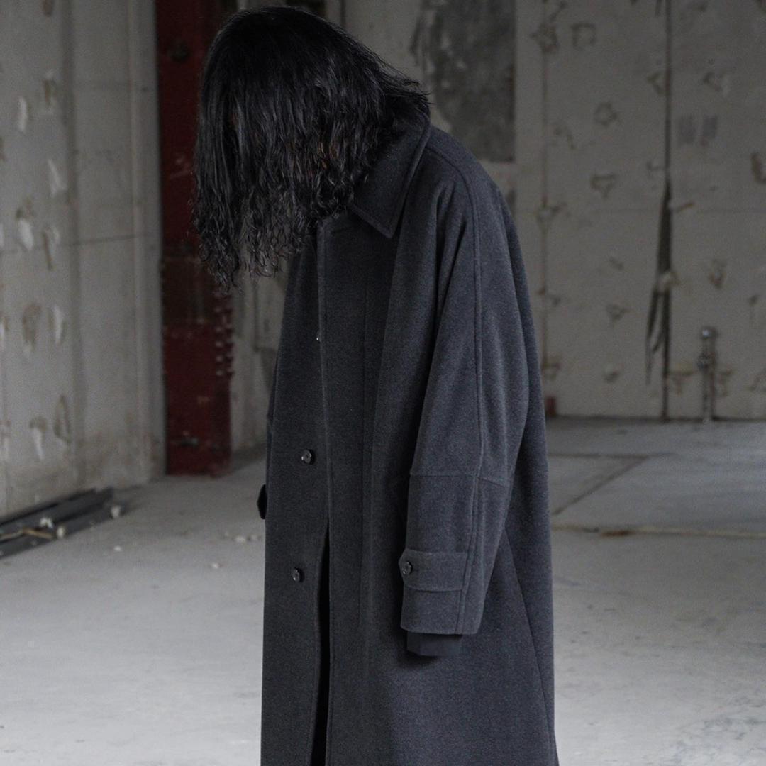 ジャケット・アウター AURALEE CASHMERE WOOL MOSSER BIG COAT 3