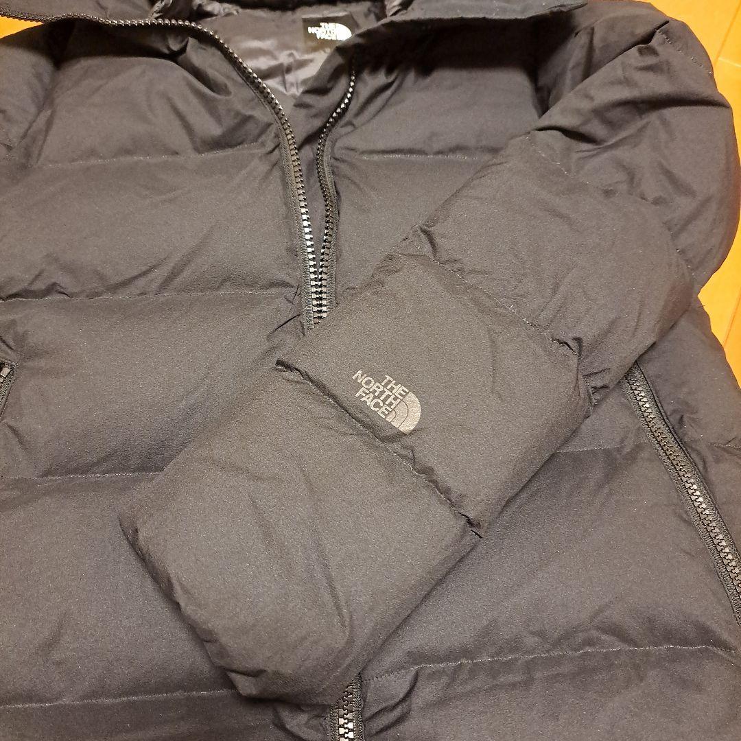THE NORTH FACE ブラック ダウンジャケット ダウンシェルコート M