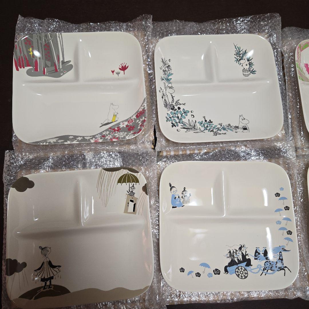 激安ムーミン　マンスリークラブ　ランチプレート　千趣会　7枚セット