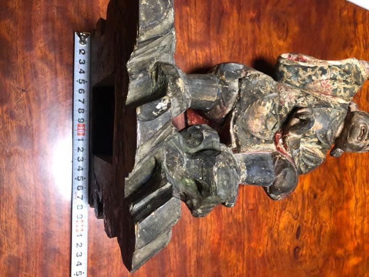 【江戸時代】大黒天　恵比寿像　木像　木彫